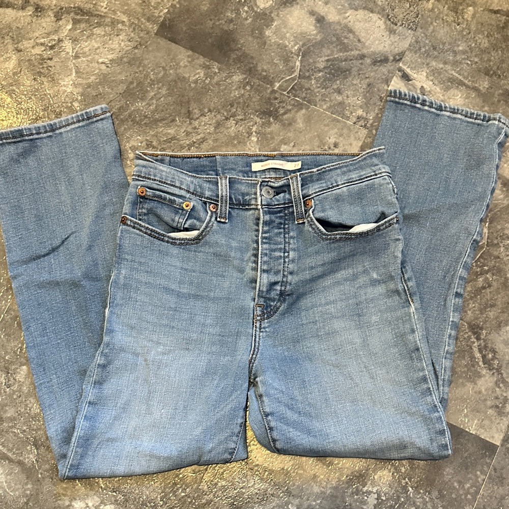 Classic Blue Denim Jeans size 27